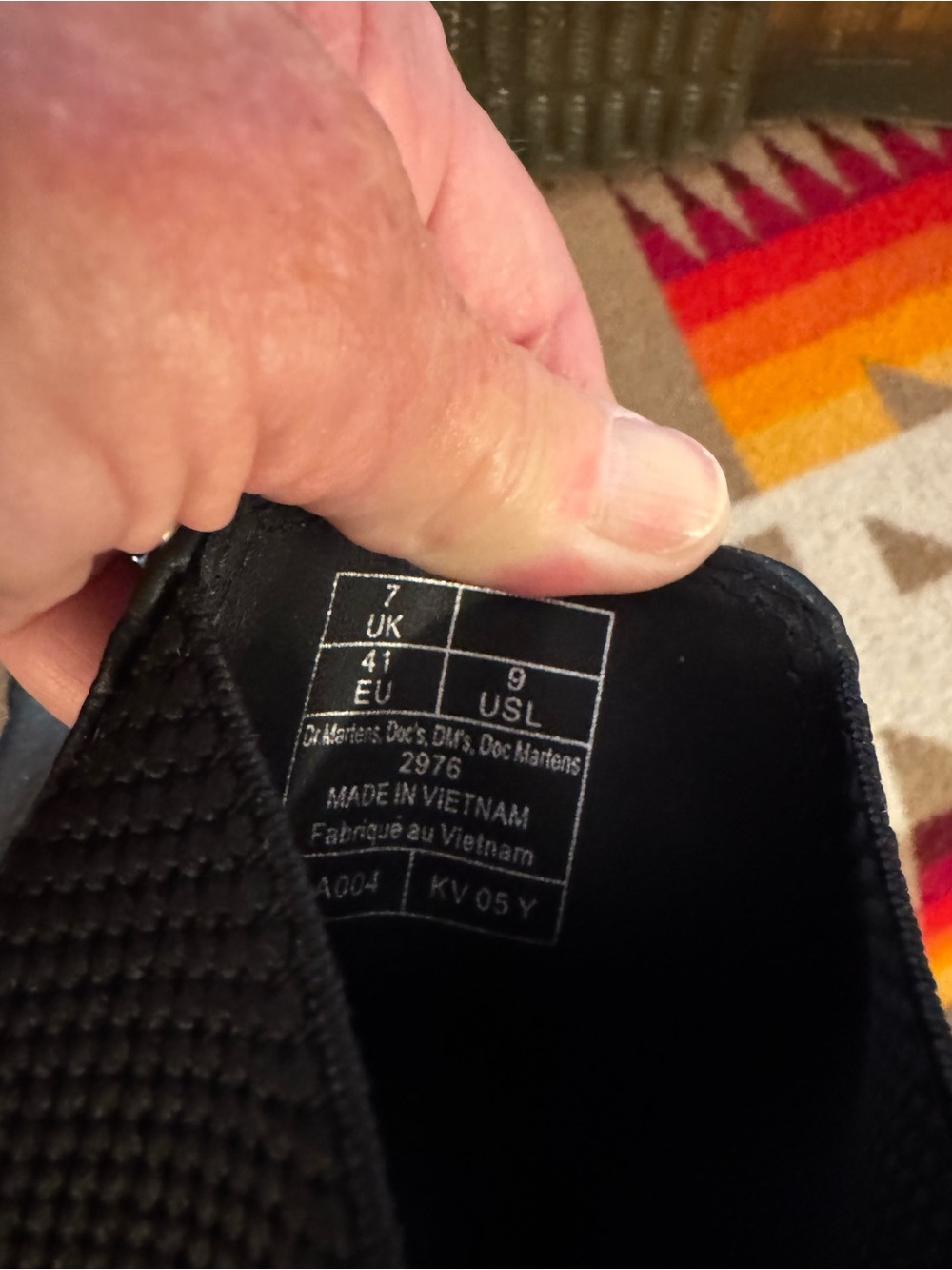 Dr. Martens Black Leather Chelsea Boots with Yellow Stitching - Picture 3 of 3